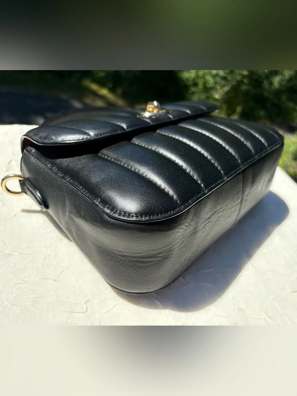 COACH Marlie Top Handle Satchhel With Quilting C1558